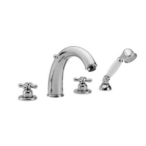Victorian Roman Tub with Handspray Chrome